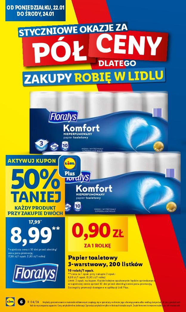 Gazetka promocyjna Lidl do 24/01/2024 str.6