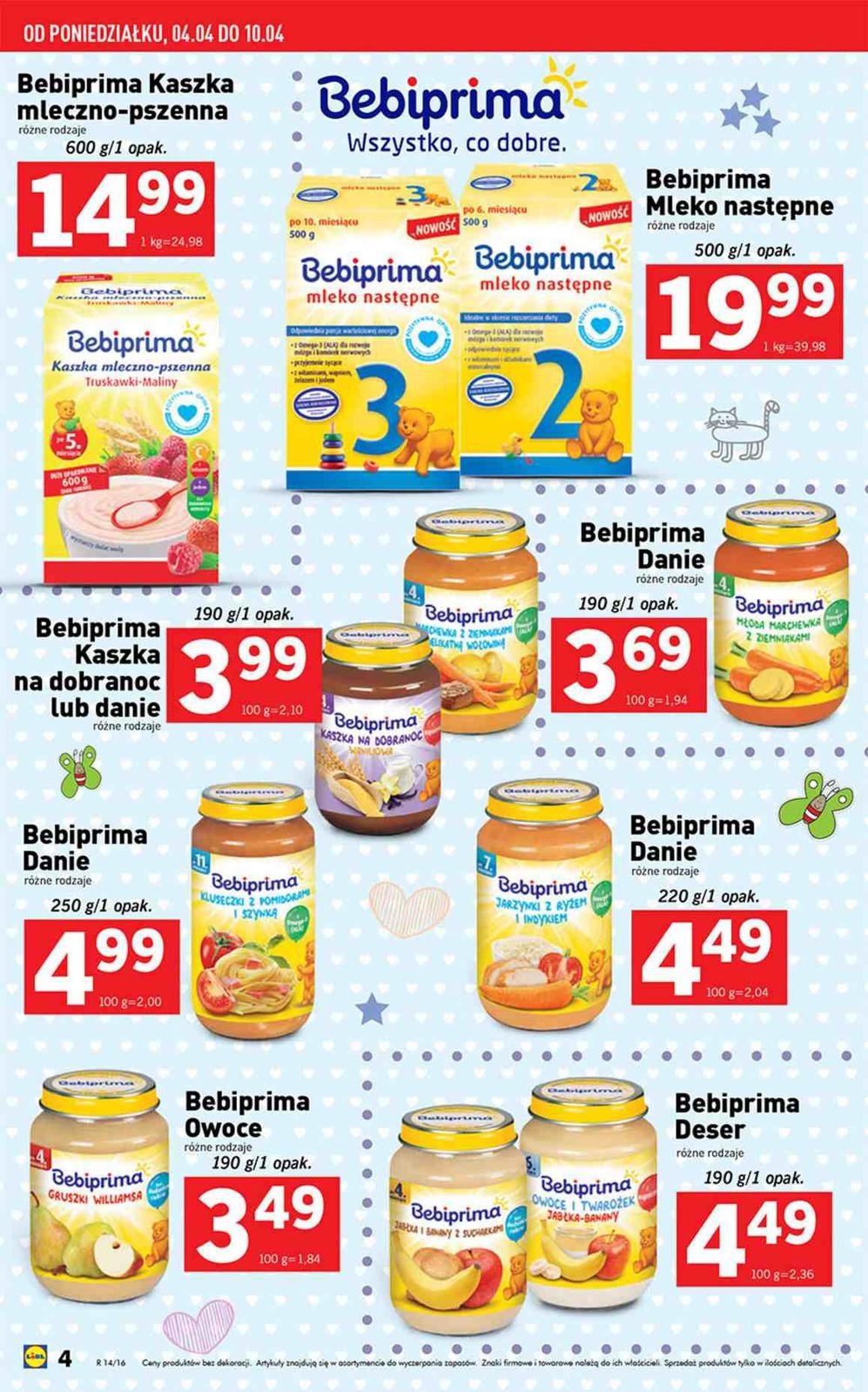 Gazetka promocyjna Lidl do 10/04/2016 str.4