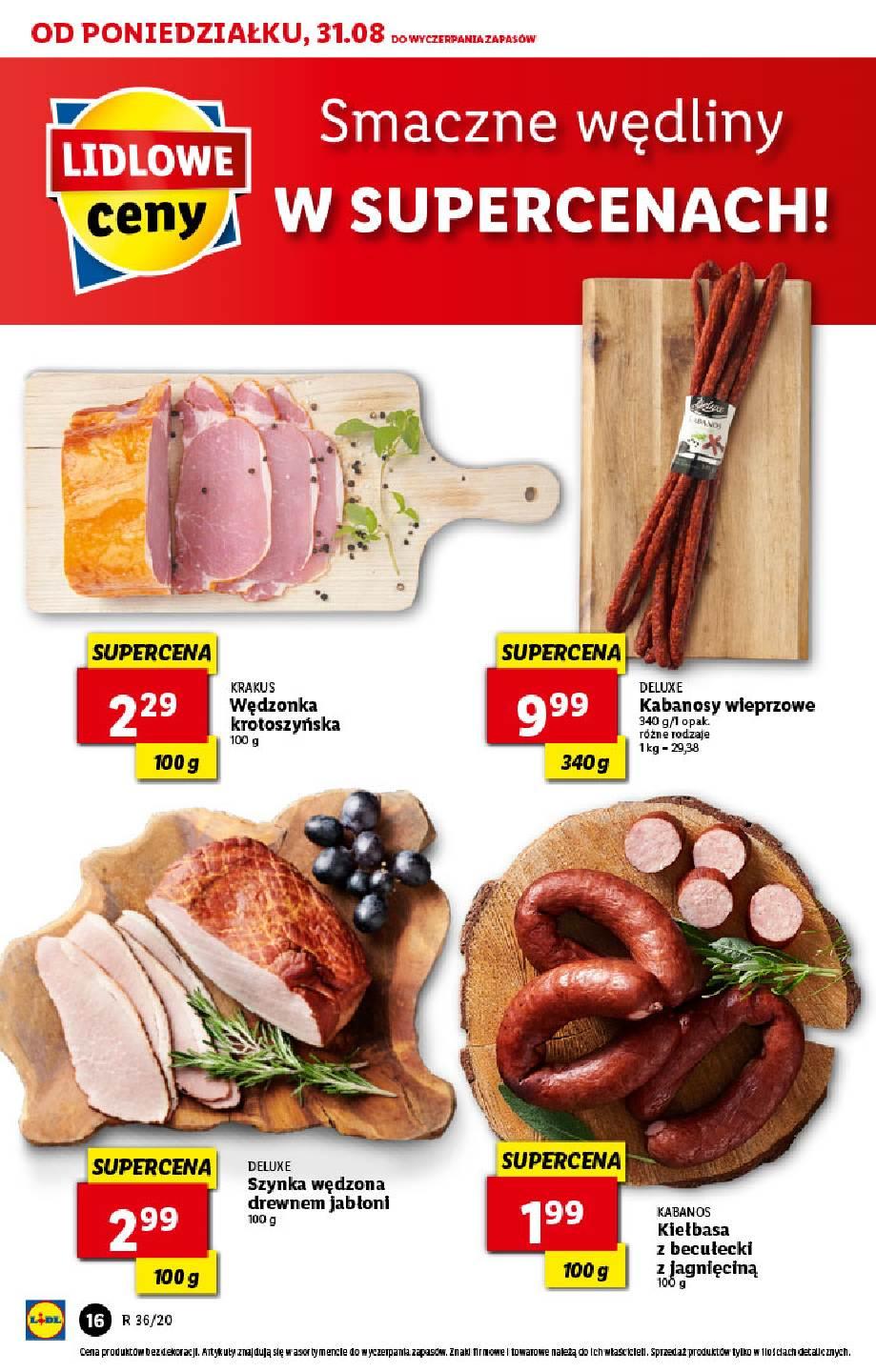 Gazetka promocyjna Lidl do 05/09/2020 str.16