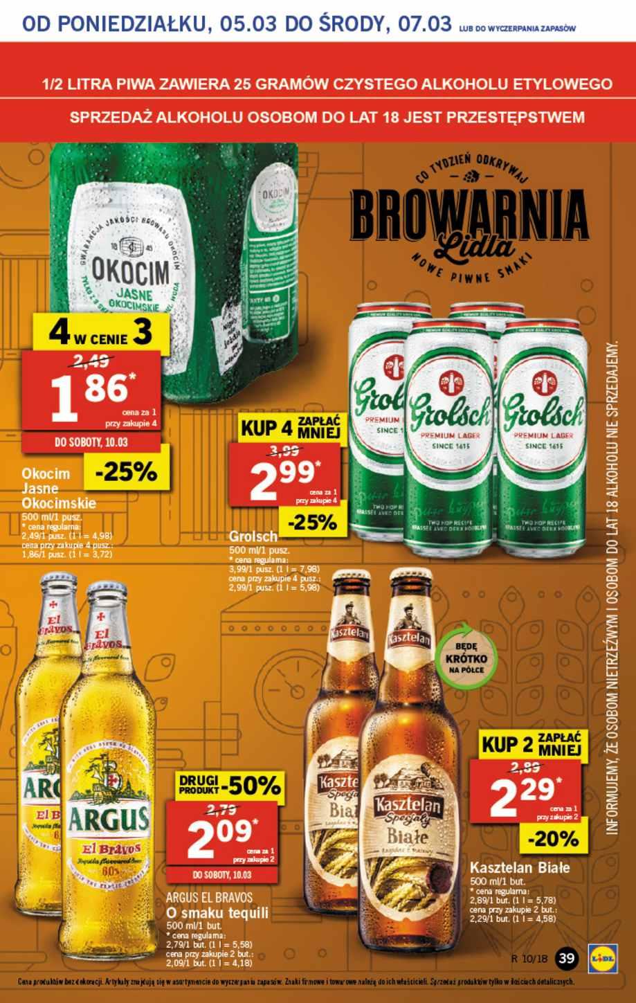 Gazetka promocyjna Lidl do 07/03/2018 str.39