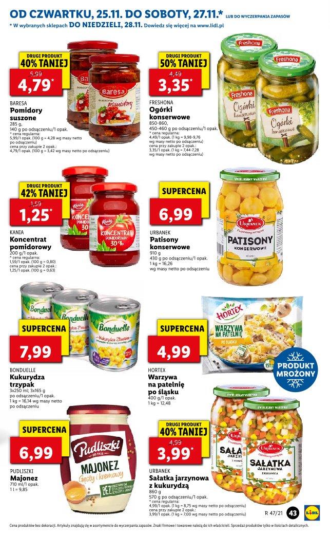 Gazetka promocyjna Lidl do 27/11/2021 str.43