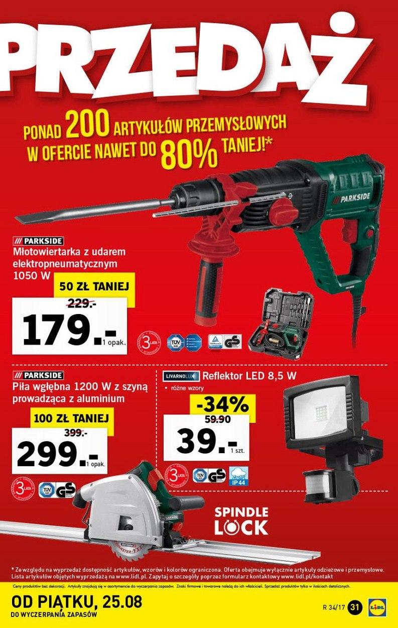 Gazetka promocyjna Lidl do 27/08/2017 str.31