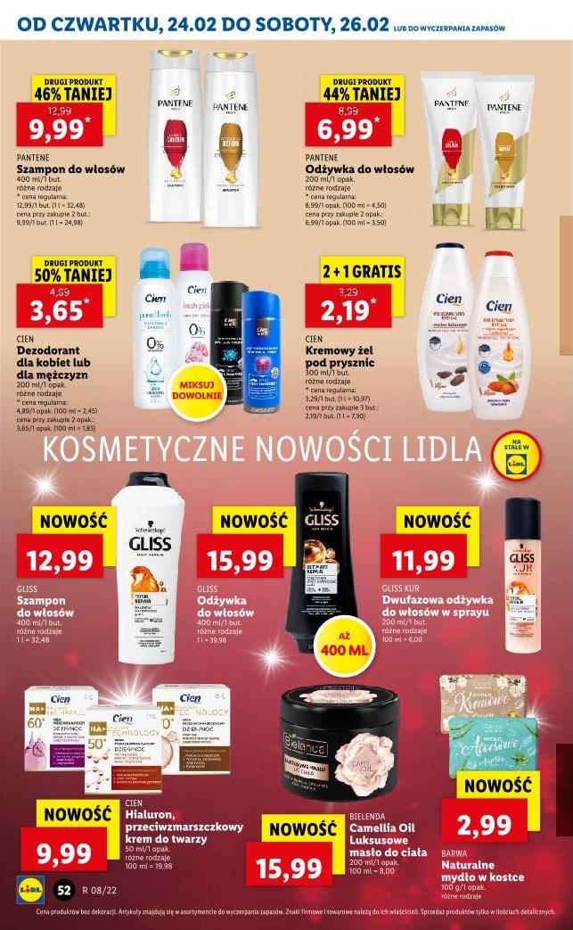 Gazetka promocyjna Lidl do 26/02/2022 str.52