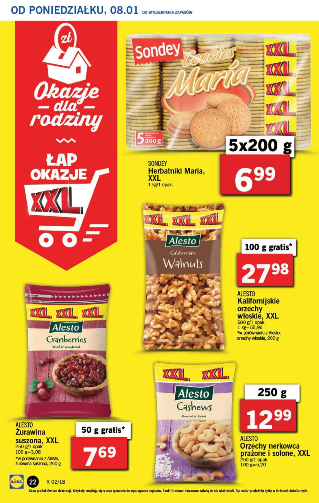 Gazetka promocyjna Lidl do 10/01/2018 str.22