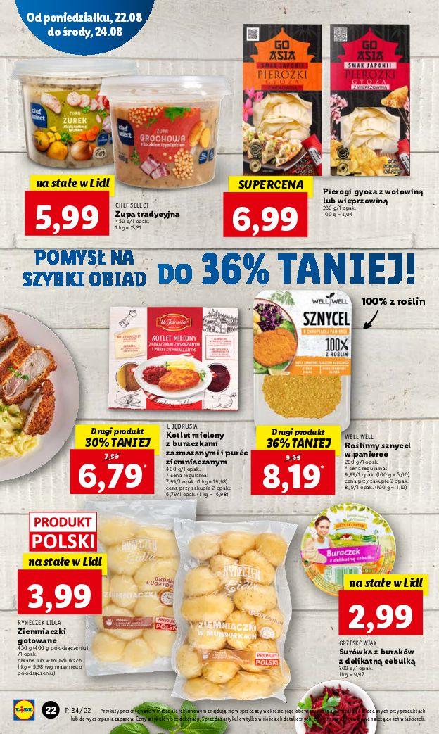 Gazetka promocyjna Lidl do 28/08/2022 str.22