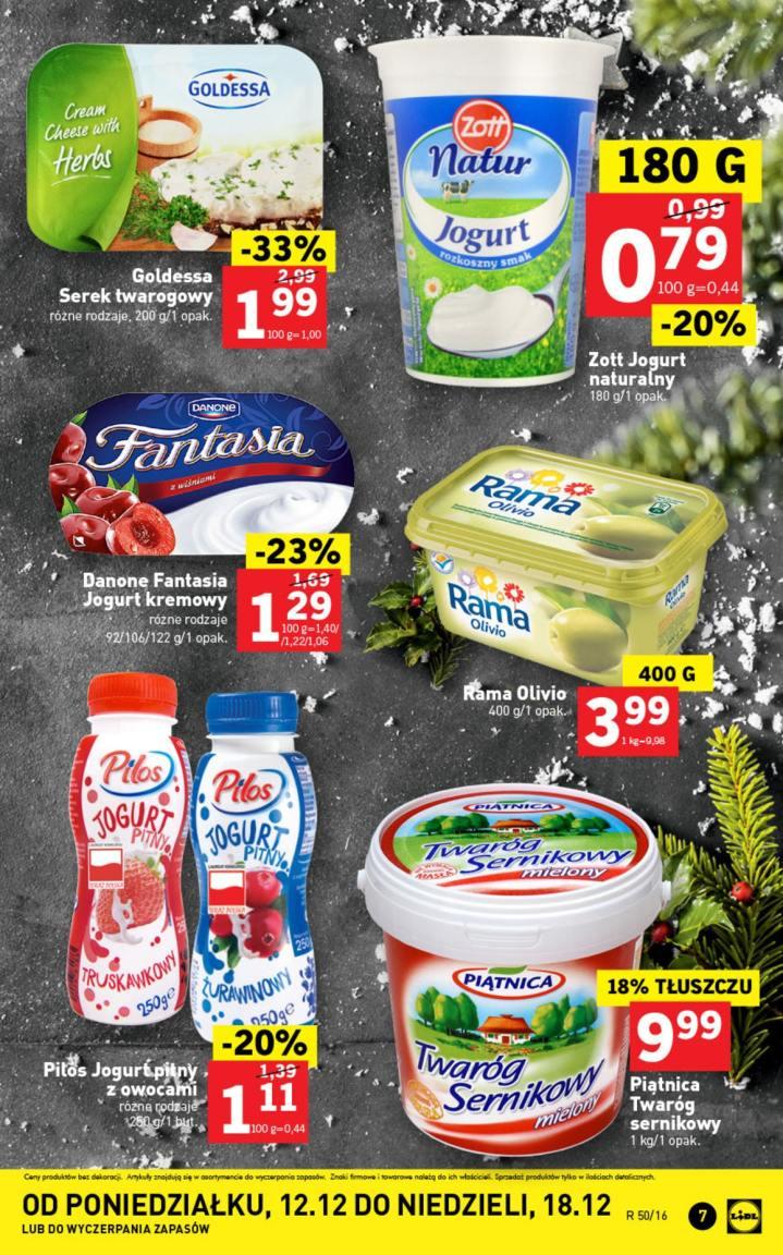 Gazetka promocyjna Lidl do 18/12/2016 str.7