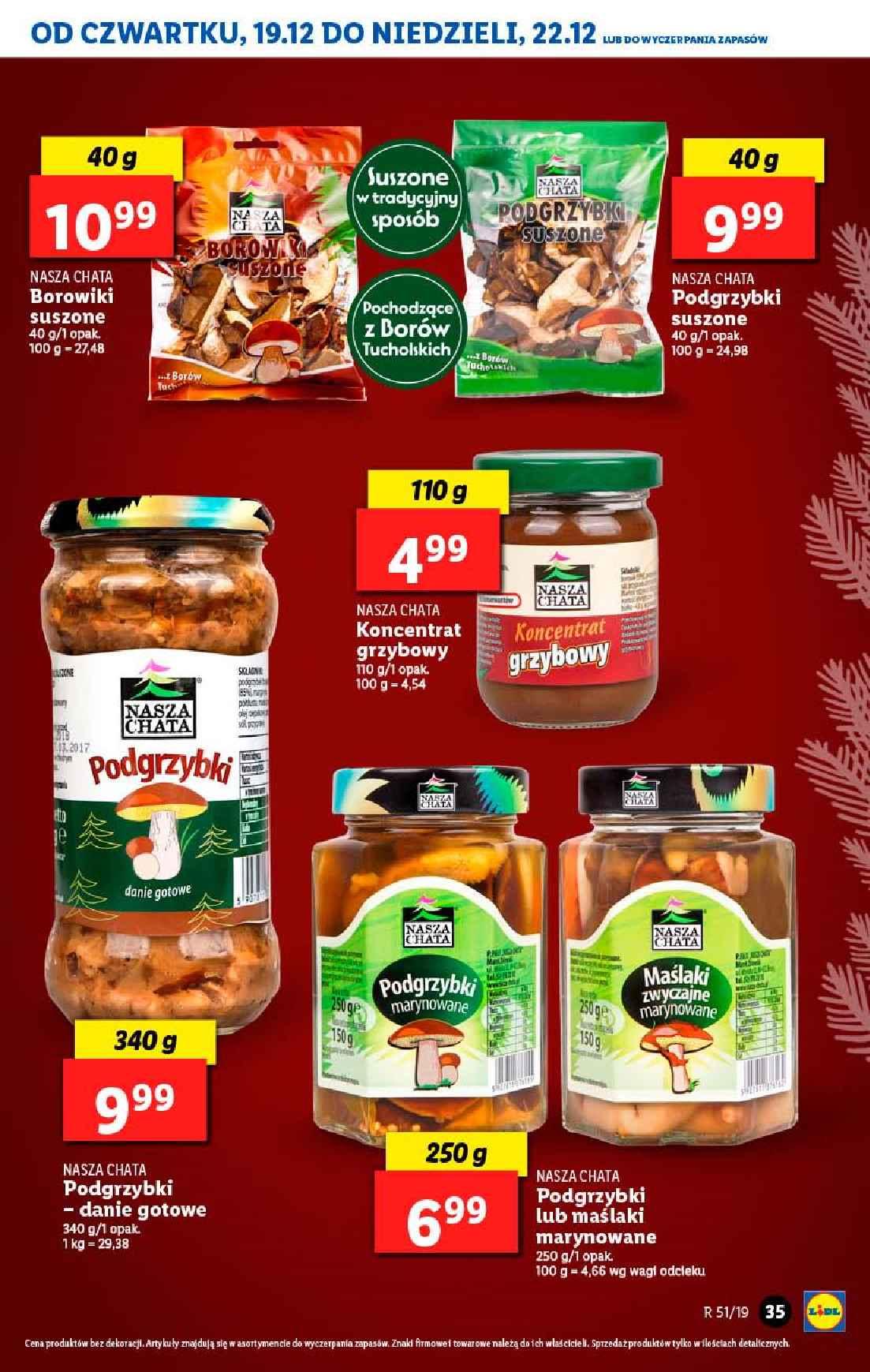 Gazetka promocyjna Lidl do 22/12/2019 str.35