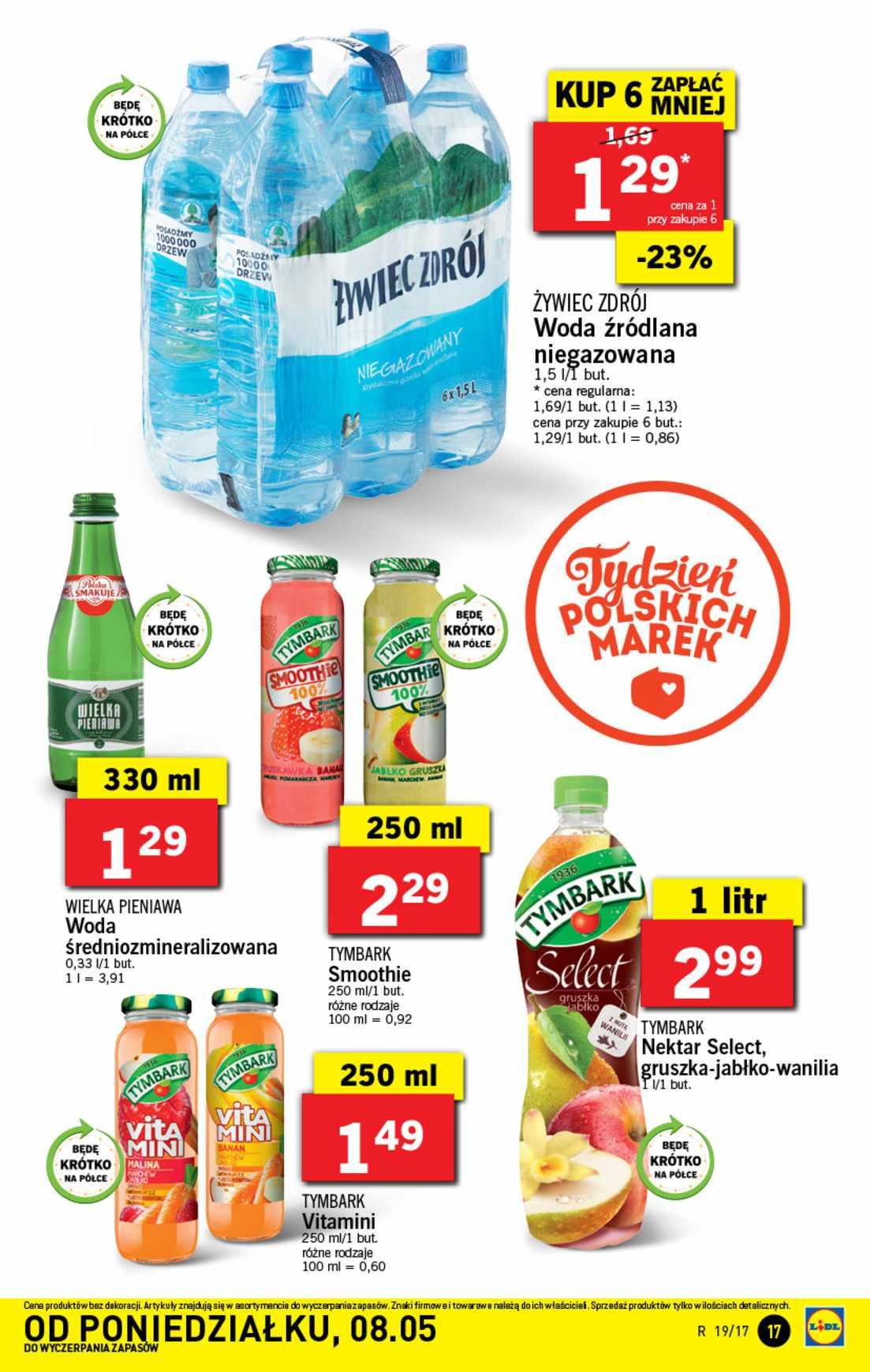 Gazetka promocyjna Lidl do 10/05/2017 str.17