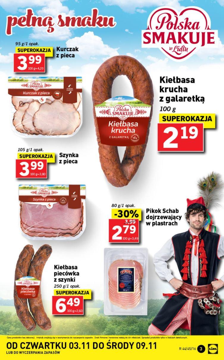 Gazetka promocyjna Lidl do 09/11/2016 str.3