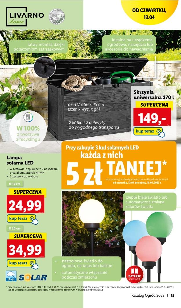 Gazetka promocyjna Lidl do 28/05/2023 str.15