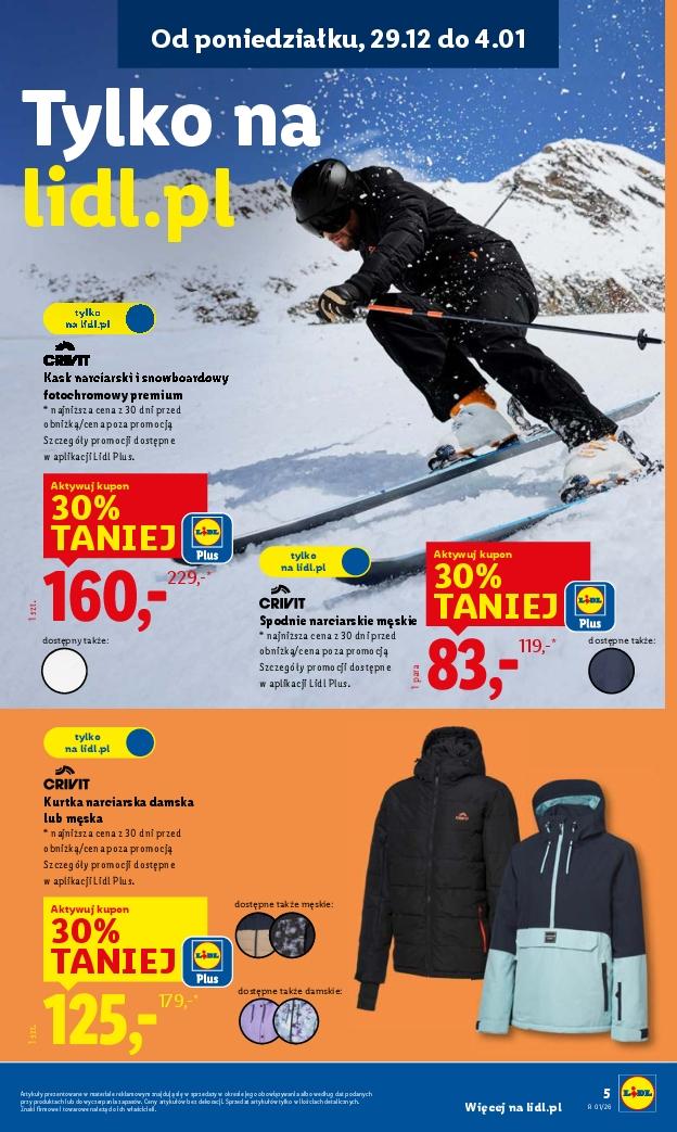 Gazetka promocyjna Lidl do 03/01/2026 str.5
