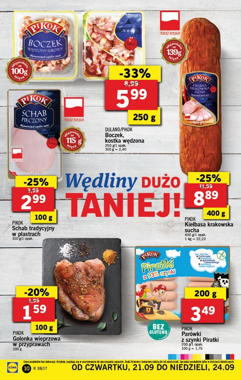 Gazetka promocyjna Lidl do 24/09/2017 str.10