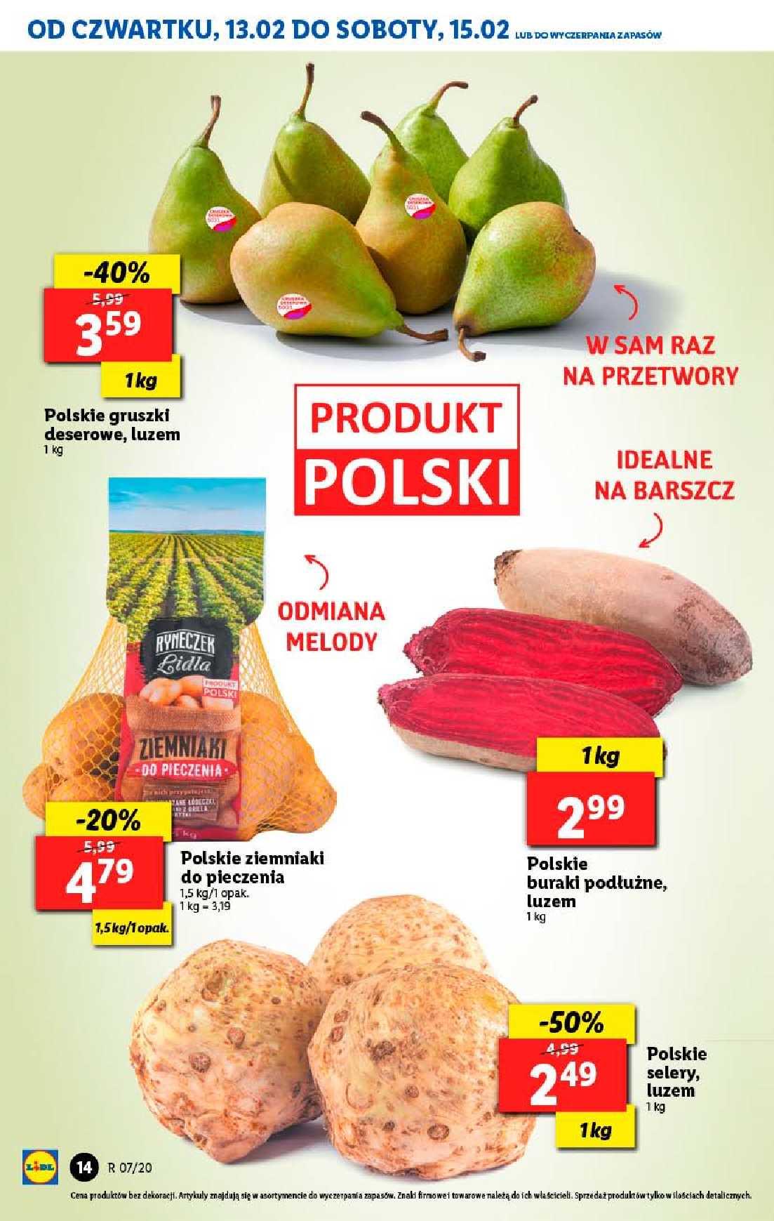 Gazetka promocyjna Lidl do 15/02/2020 str.14
