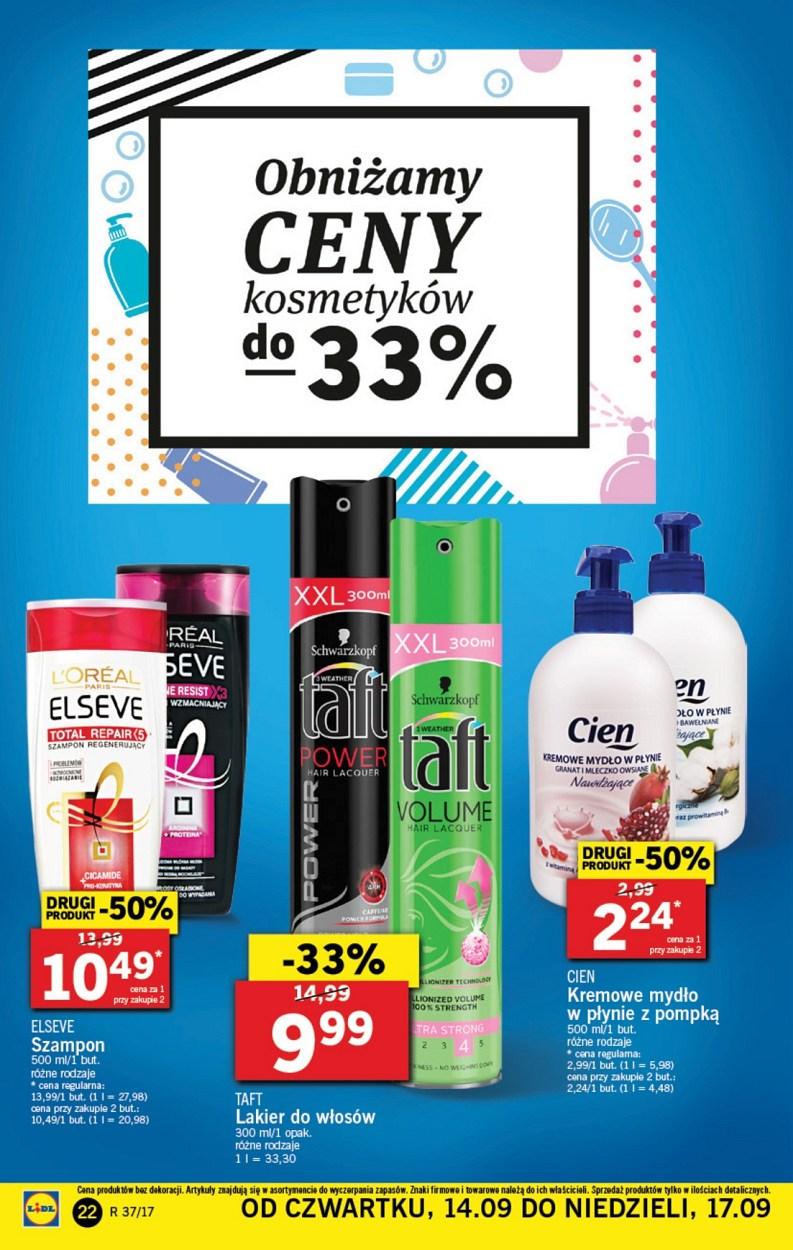 Gazetka promocyjna Lidl do 17/09/2017 str.22