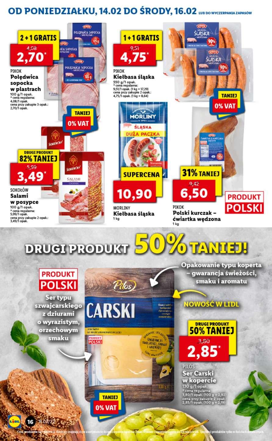 Gazetka promocyjna Lidl do 16/02/2022 str.16