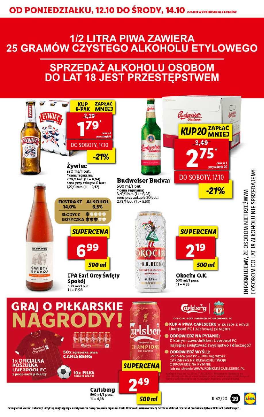 Gazetka promocyjna Lidl do 14/10/2020 str.39