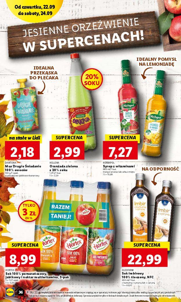 Gazetka promocyjna Lidl do 24/09/2022 str.36