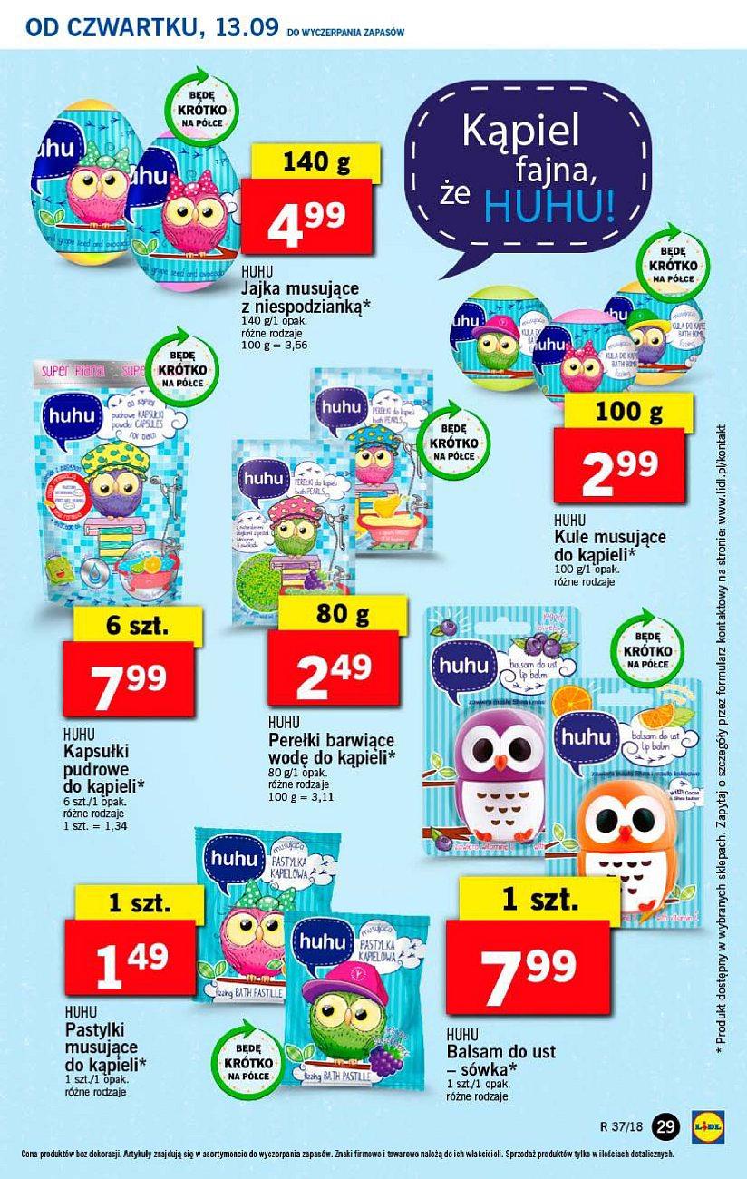 Gazetka promocyjna Lidl do 15/09/2018 str.29