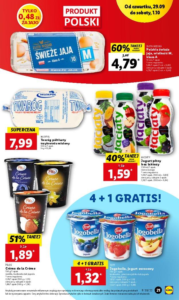 Gazetka promocyjna Lidl do 01/10/2022 str.21