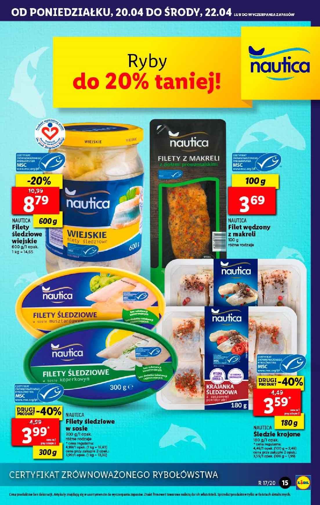 Gazetka promocyjna Lidl do 22/04/2020 str.15