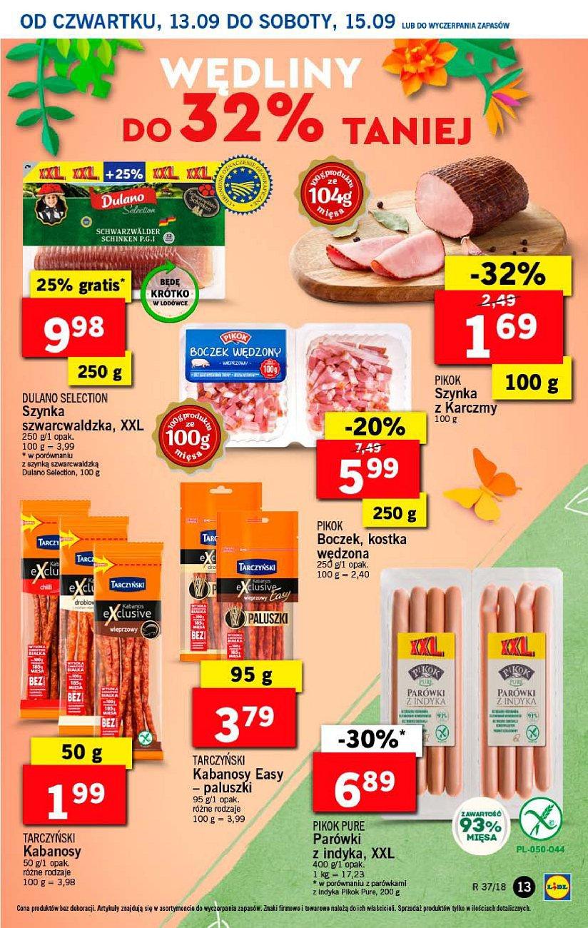 Gazetka promocyjna Lidl do 15/09/2018 str.13