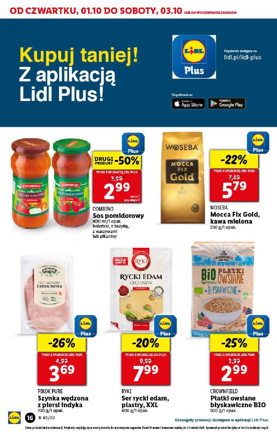 Gazetka promocyjna Lidl do 03/10/2020 str.16