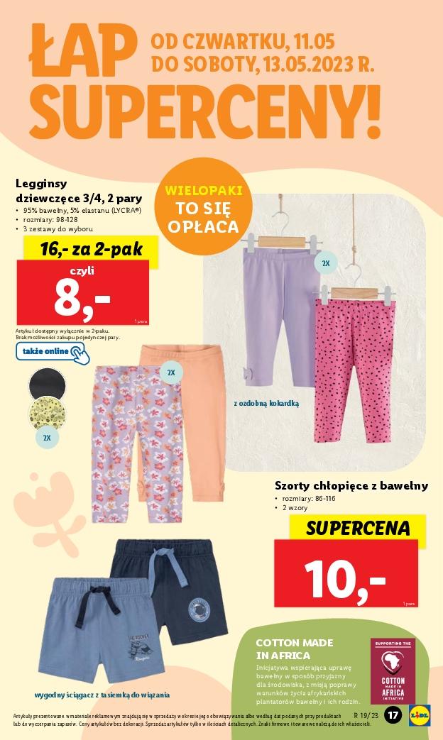 Gazetka promocyjna Lidl do 13/05/2023 str.17