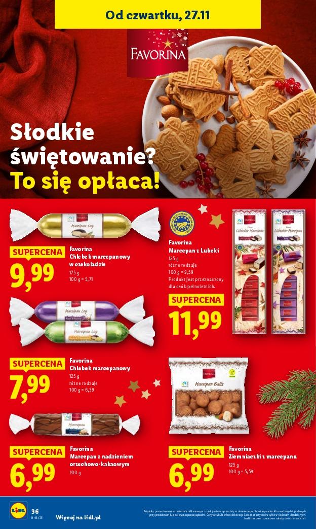 Gazetka promocyjna Lidl do 29/11/2025 str.36