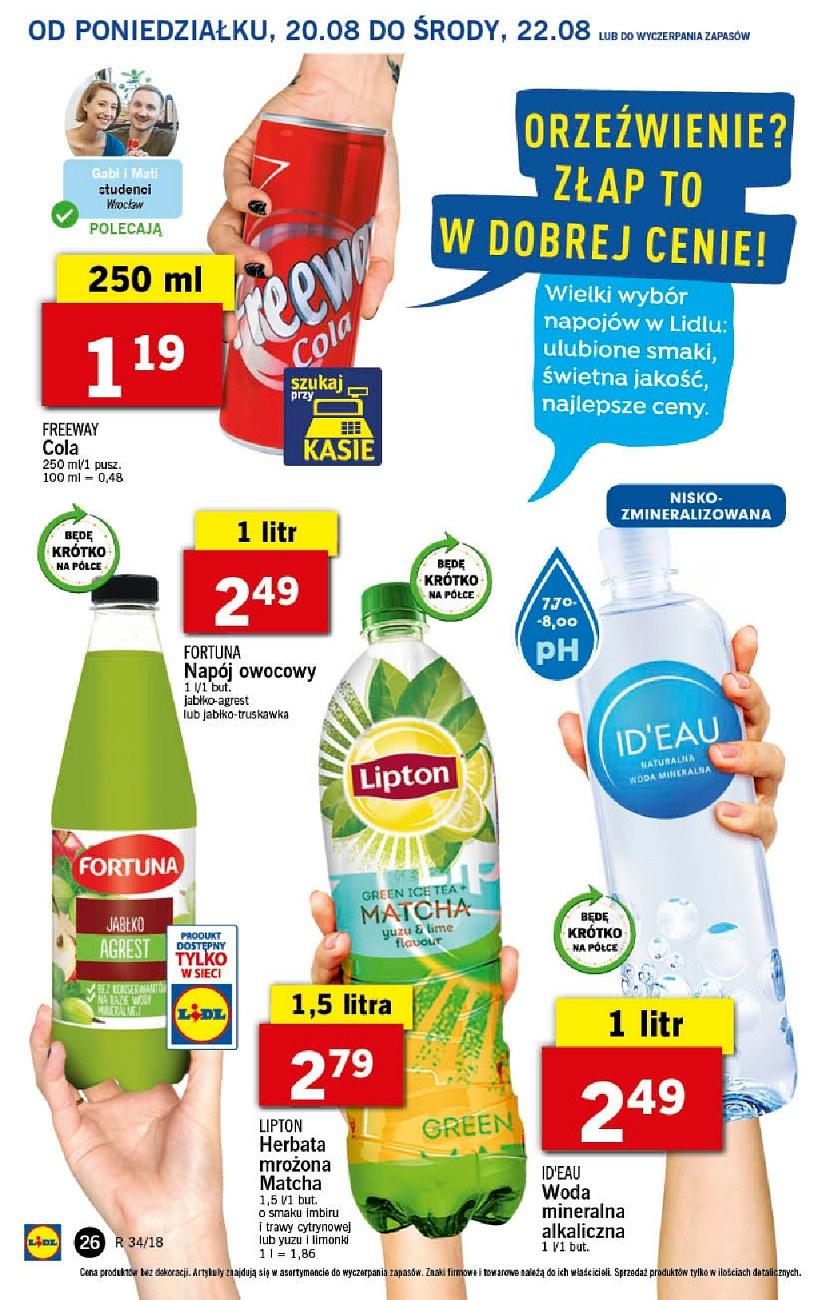 Gazetka promocyjna Lidl do 22/08/2018 str.26