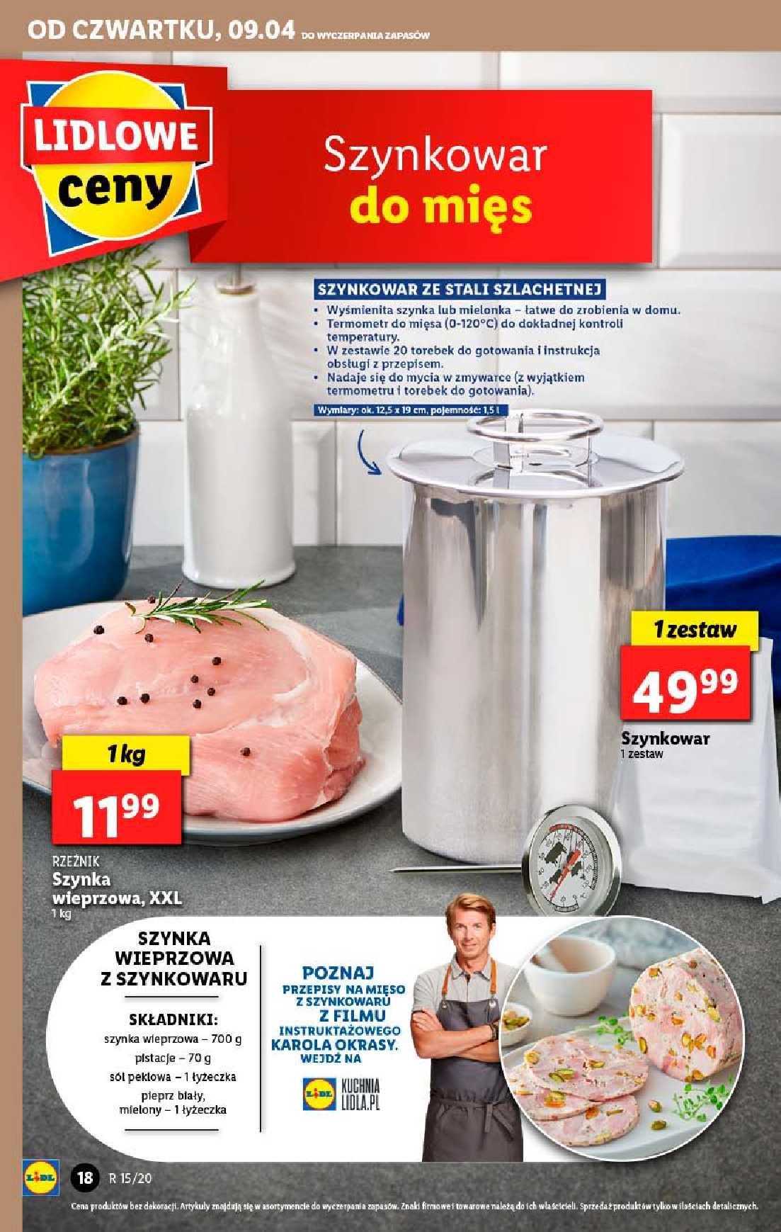 Gazetka promocyjna Lidl do 11/04/2020 str.18