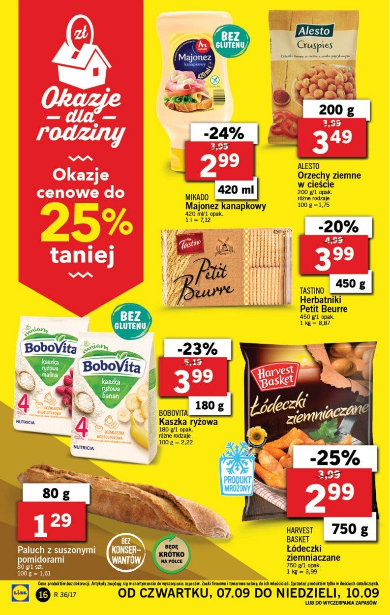 Gazetka promocyjna Lidl do 10/09/2017 str.16