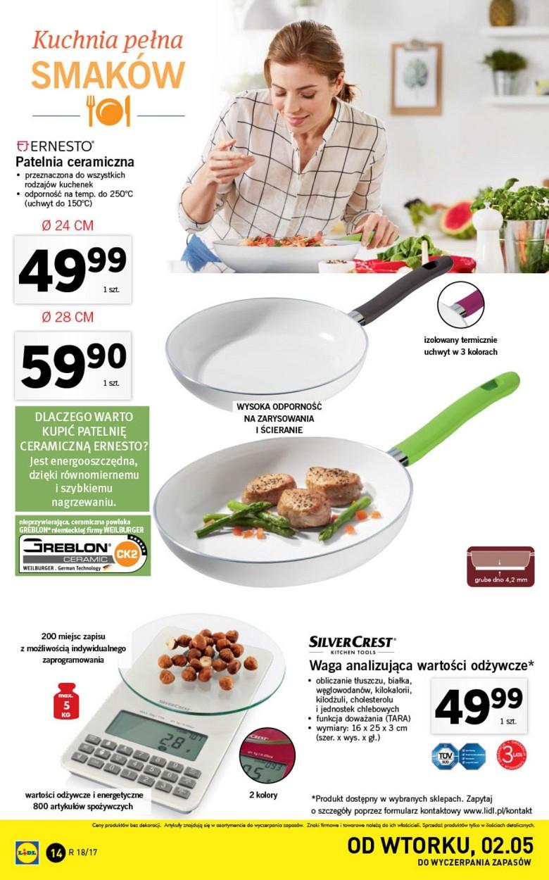 Gazetka promocyjna Lidl do 07/05/2017 str.14