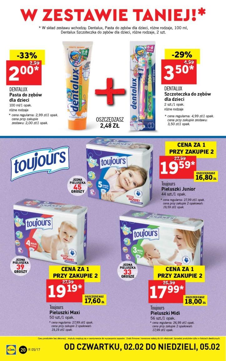 Gazetka promocyjna Lidl do 05/02/2017 str.20