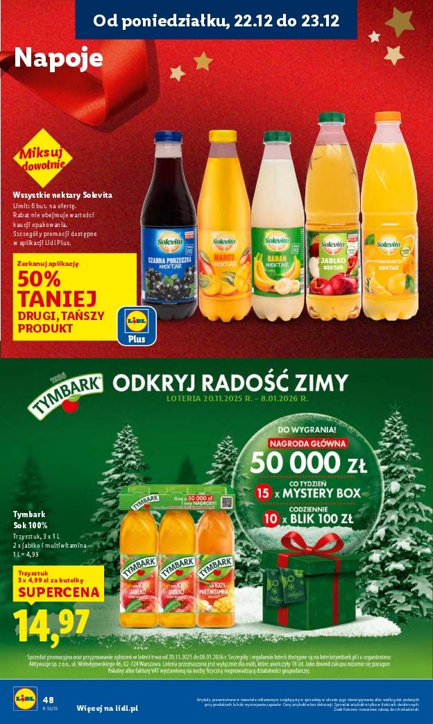 Gazetka promocyjna Lidl do 23/12/2025 str.50