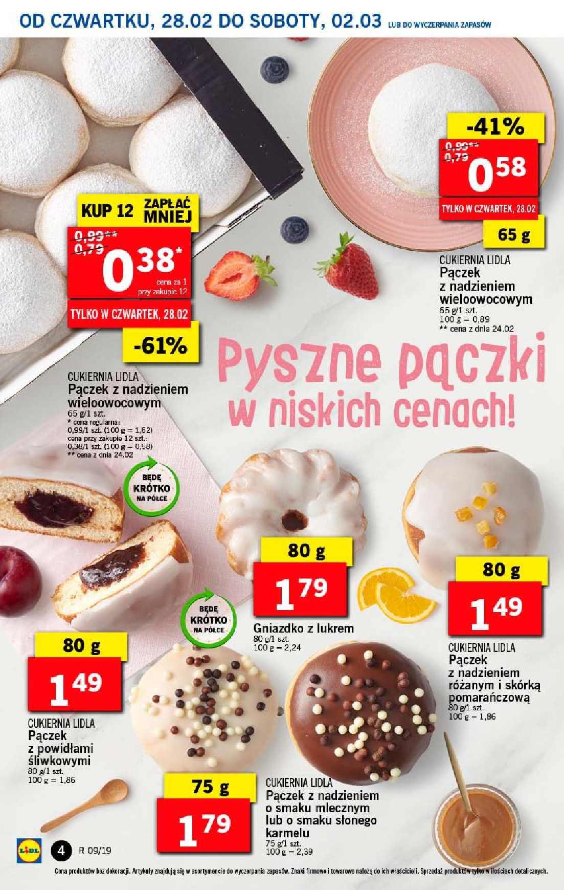 Gazetka promocyjna Lidl do 03/03/2019 str.4