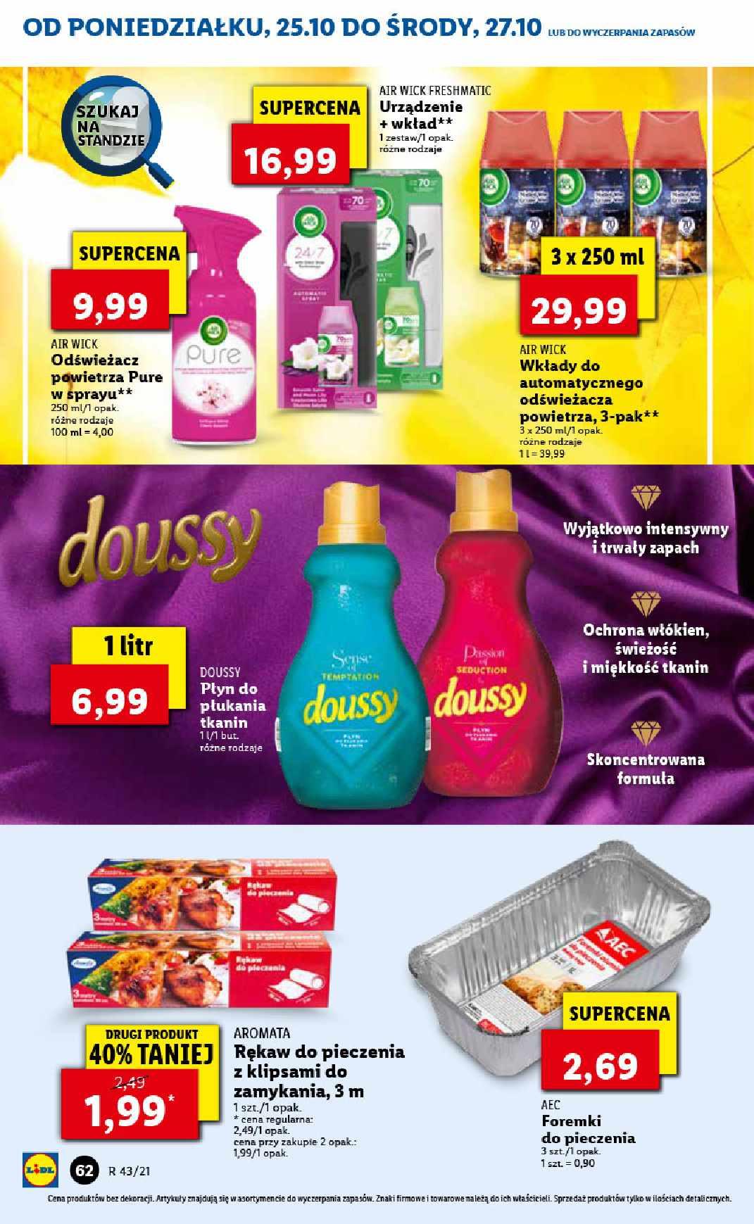 Gazetka promocyjna Lidl do 31/10/2021 str.62