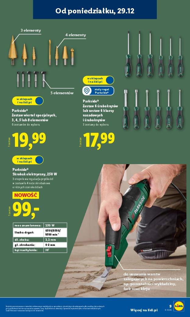 Gazetka promocyjna Lidl do 03/01/2026 str.9