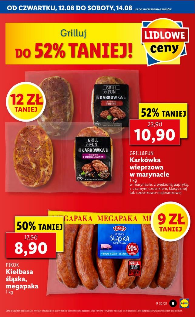 Gazetka promocyjna Lidl do 14/08/2021 str.9