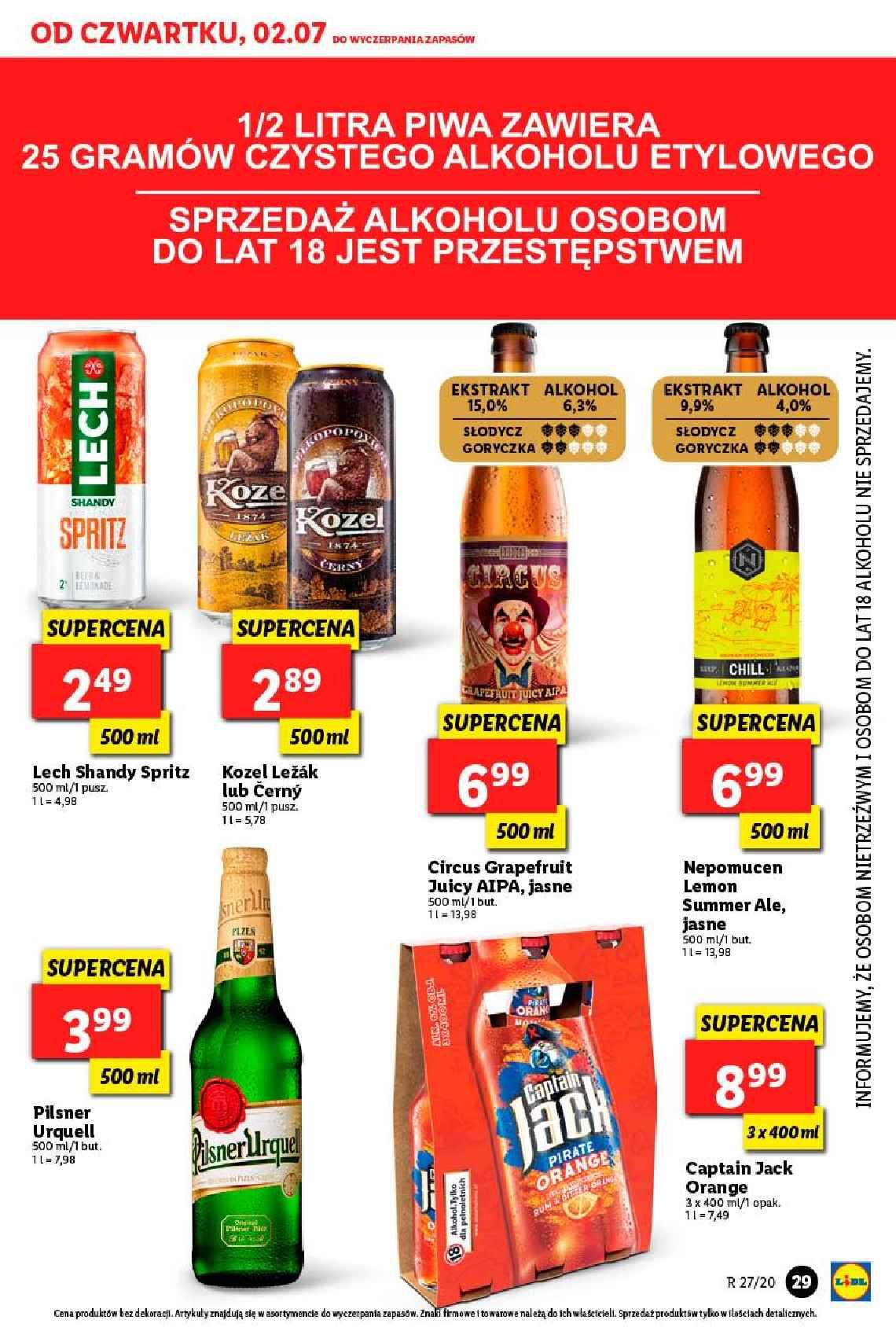 Gazetka promocyjna Lidl do 04/07/2020 str.29