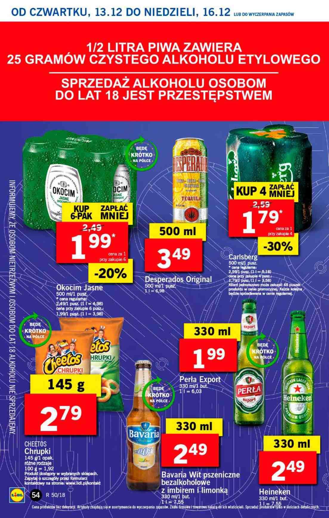 Gazetka promocyjna Lidl do 16/12/2018 str.54