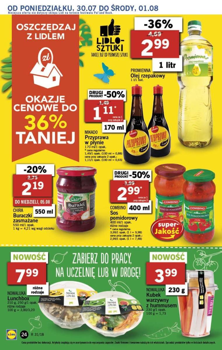 Gazetka promocyjna Lidl do 05/08/2018 str.24