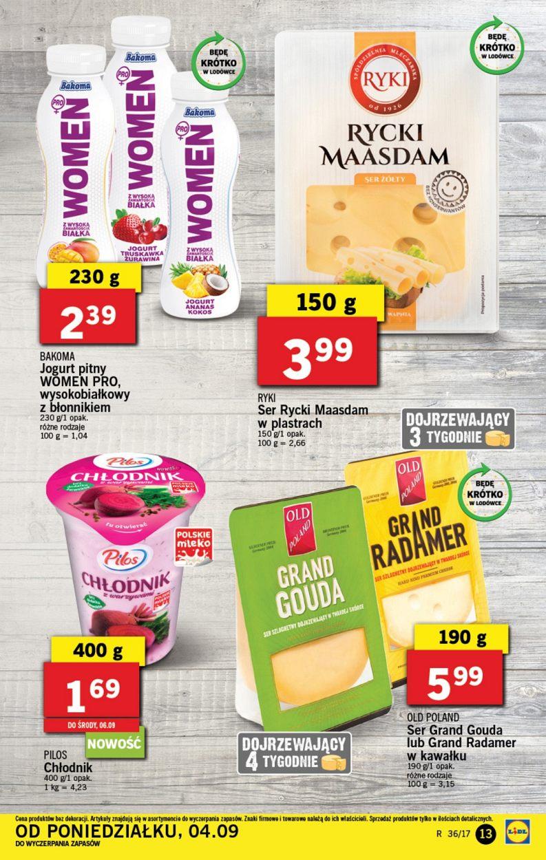 Gazetka promocyjna Lidl do 06/09/2017 str.13