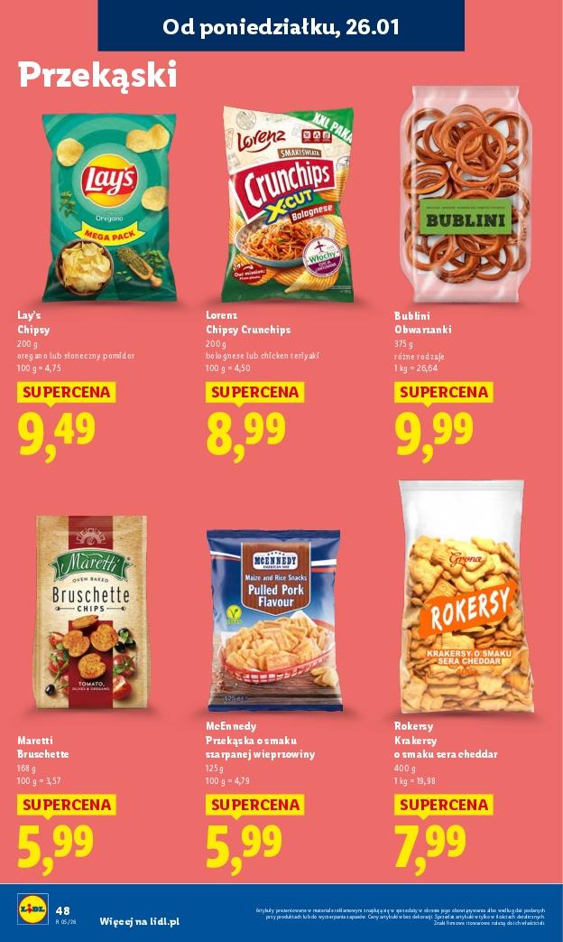 Gazetka promocyjna Lidl do 28/01/2026 str.48