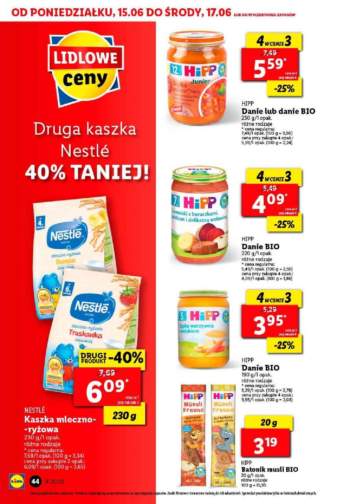 Gazetka promocyjna Lidl do 17/06/2020 str.44