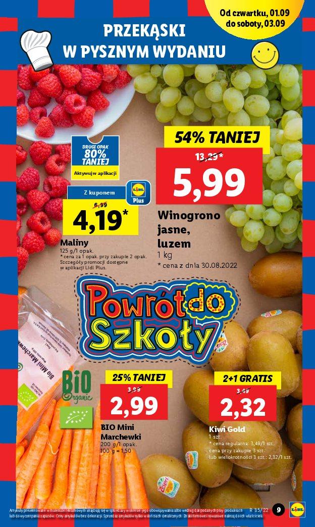 Gazetka promocyjna Lidl do 03/09/2022 str.9