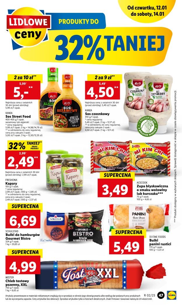 Gazetka promocyjna Lidl do 14/01/2023 str.49