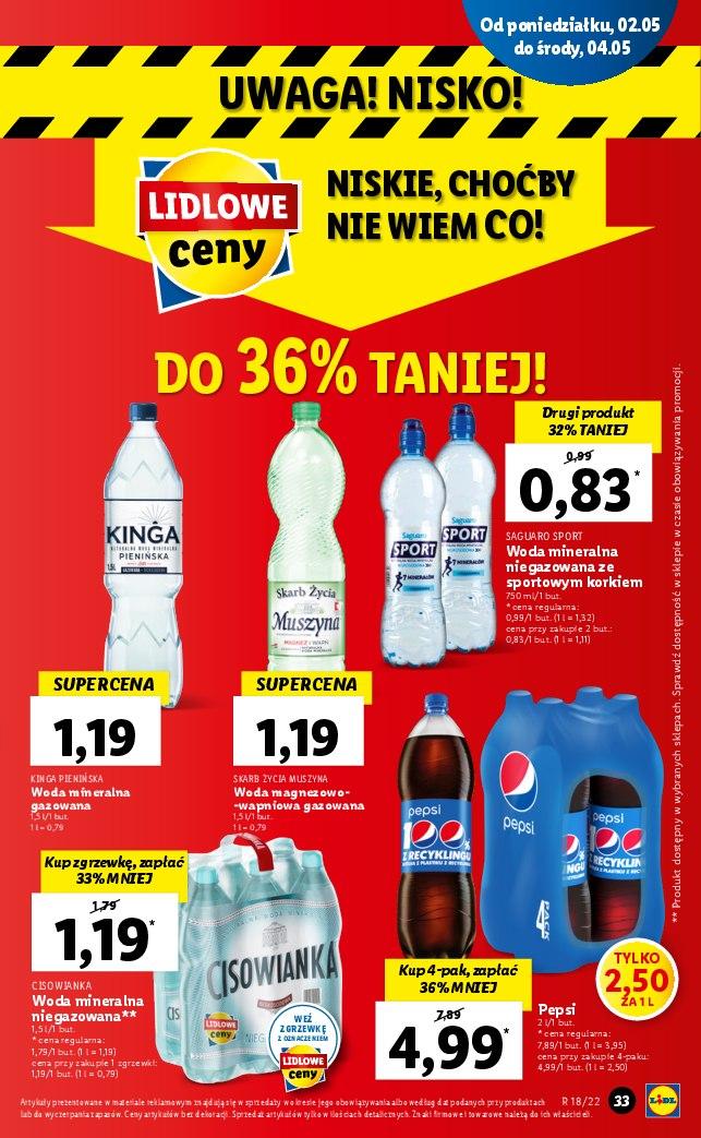 Gazetka promocyjna Lidl do 04/05/2022 str.33