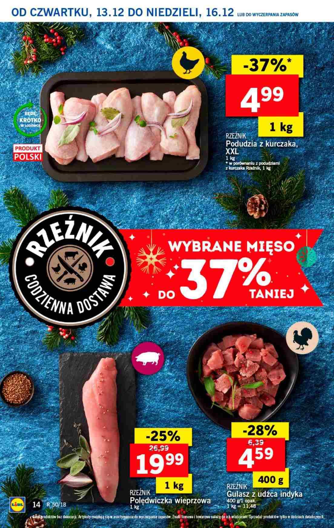 Gazetka promocyjna Lidl do 16/12/2018 str.14