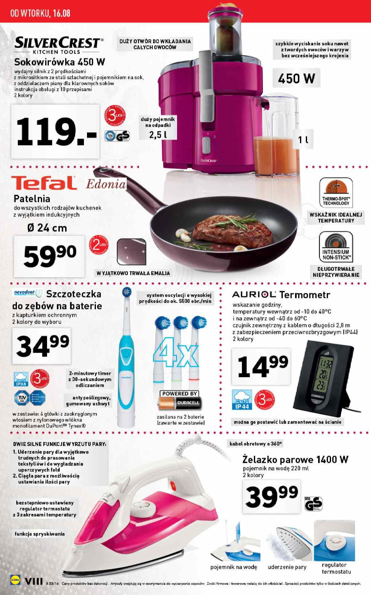 Gazetka promocyjna Lidl do 21/08/2016 str.9