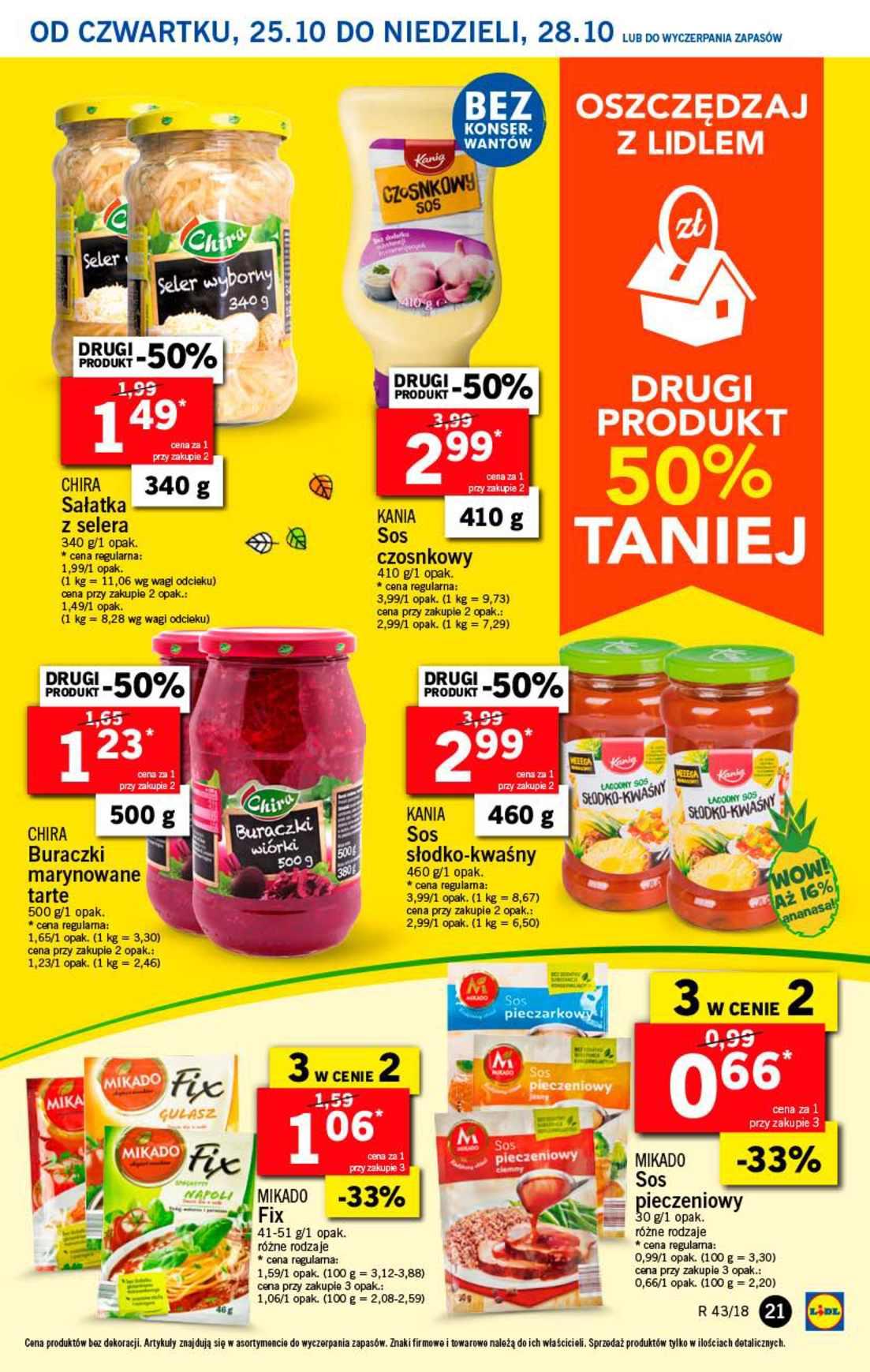 Gazetka promocyjna Lidl do 28/10/2018 str.21